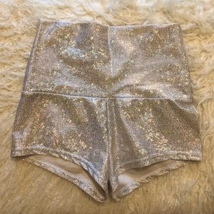 Eat Sleep Rave Disco Shorts
